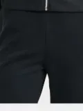 Ea7 Emporio Armani rhinestone-trimmed zip-up track suit - Black