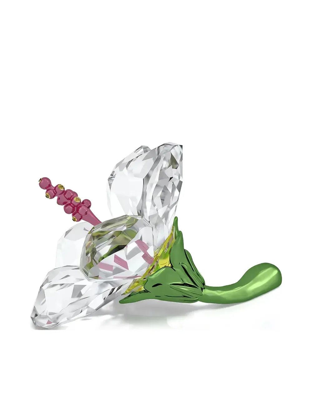 Swarovski Crystal Flower Figure In Multi