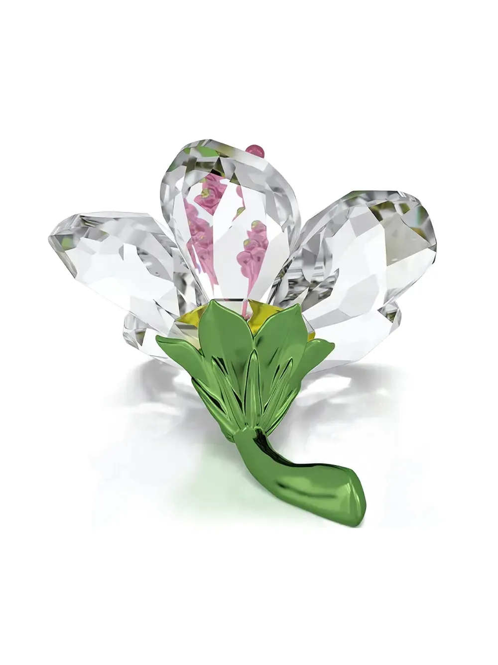 Swarovski Crystal Flower Figure In Multi