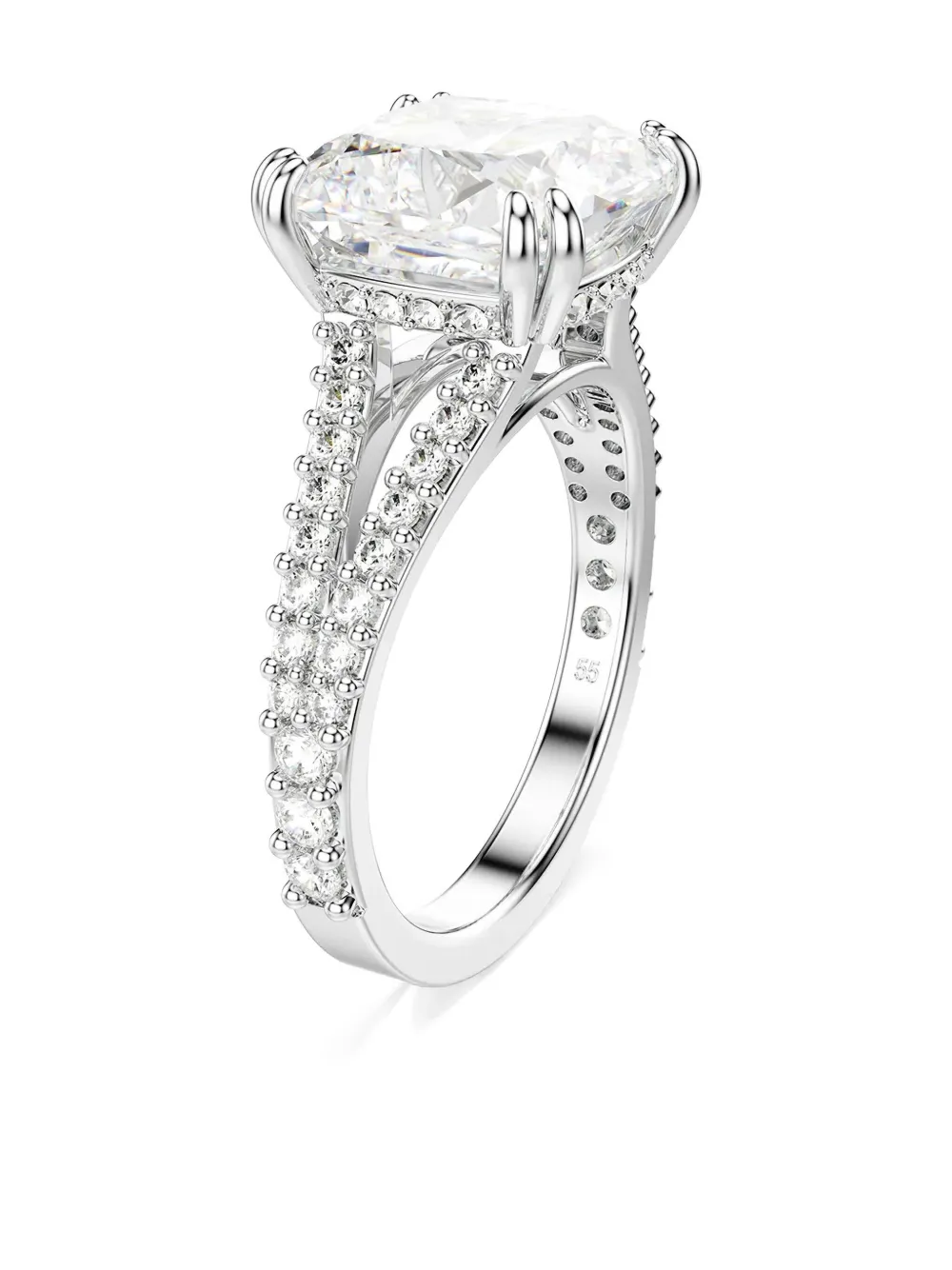 Swarovski Verfraaide ring - Wit