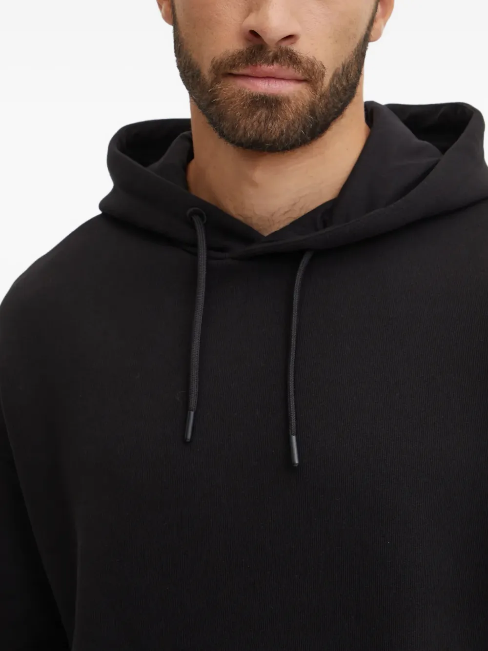 Ea7 Emporio Armani Hoodie met trekkoord Zwart