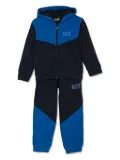 Emporio Armani Kids colour-block tracksuit set - Blue