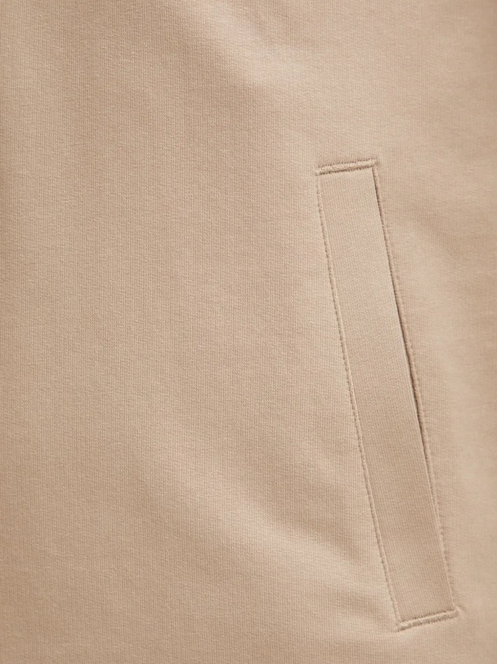 Ea7 Emporio Armani Hoodie met logoprint en rits Bruin