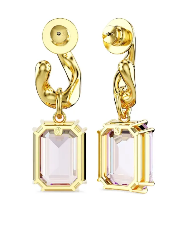 Swarovski Millenia Drop Earrings | Gold | FARFETCH RO