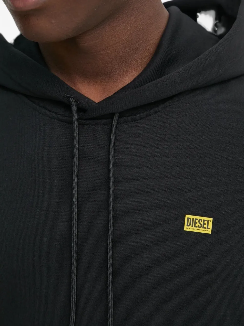 Diesel Rob Hoodie In Black