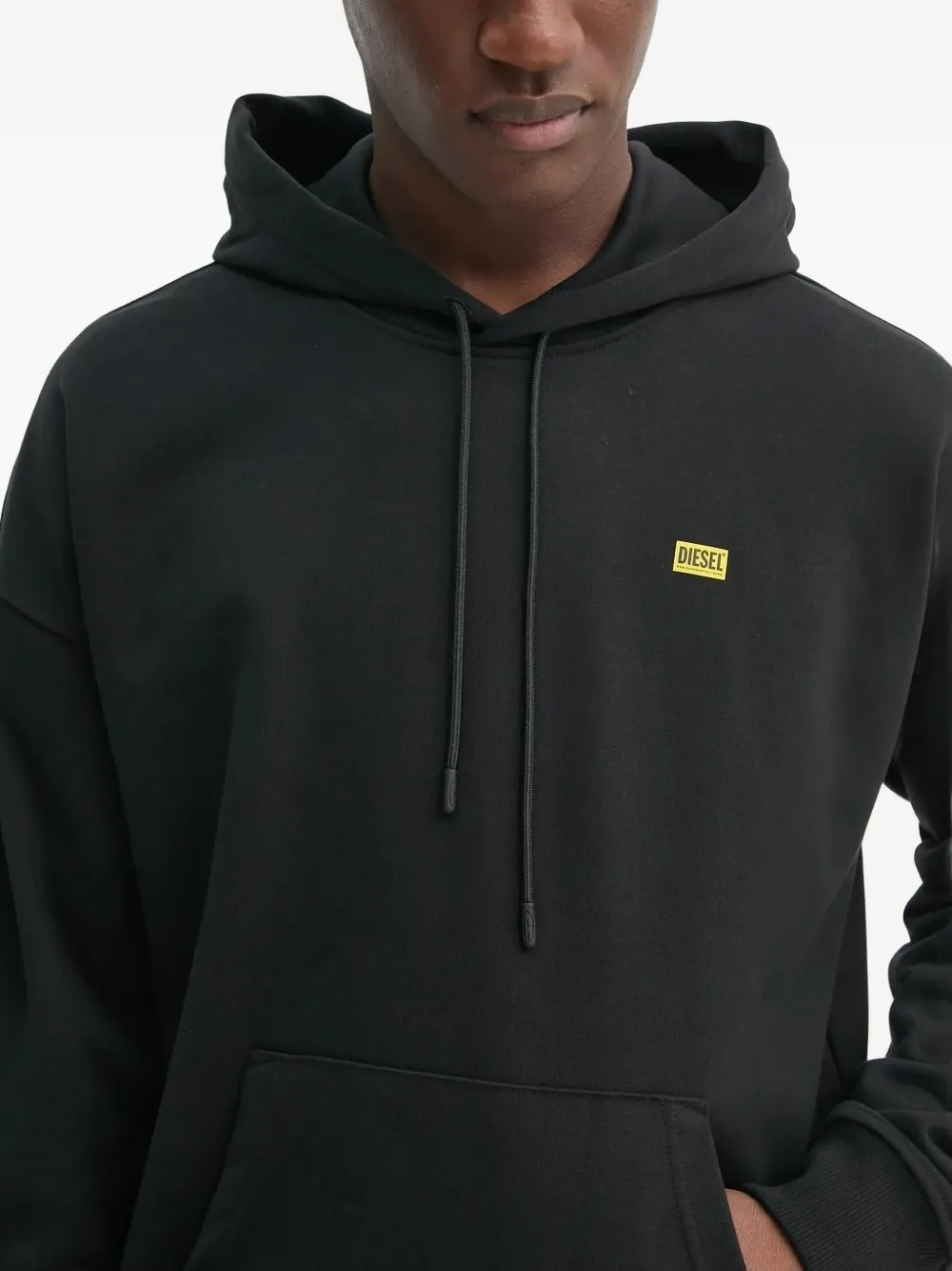 Diesel Rob Hoodie In Black
