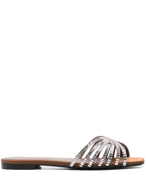 Alevì rhinestone-embellished slides