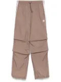 adidas 3-stripe parachute pants - Brown