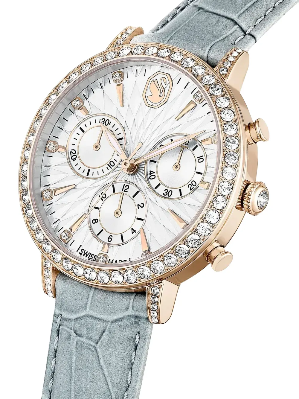 Swarovski Matrix Tennis Chrono 36mm - Wit
