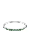Swarovski Matrix octogon-shape bangle - Silver