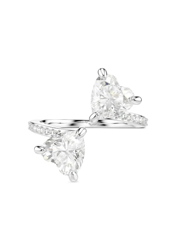 Swarovski Mesmera Attract Open Ring | Silver | FARFETCH AO