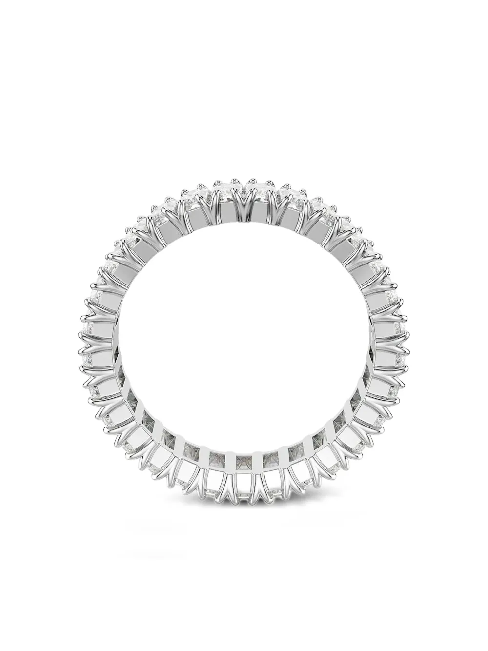 Swarovski Matrix ring - Zilver