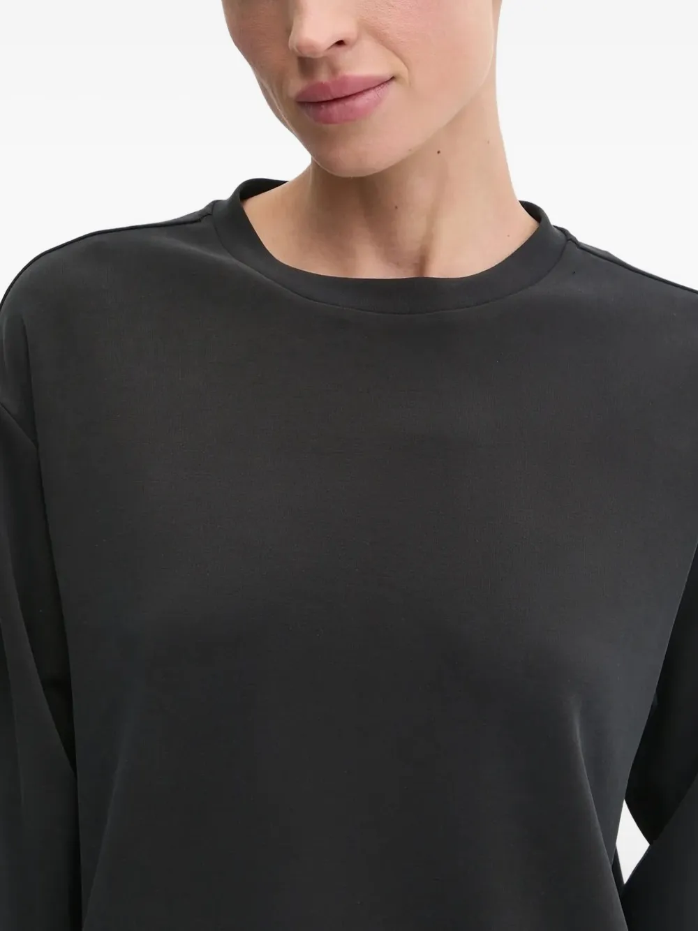 Ea7 Emporio Armani logo-detail cuffed-sleeves tracksuit Zwart