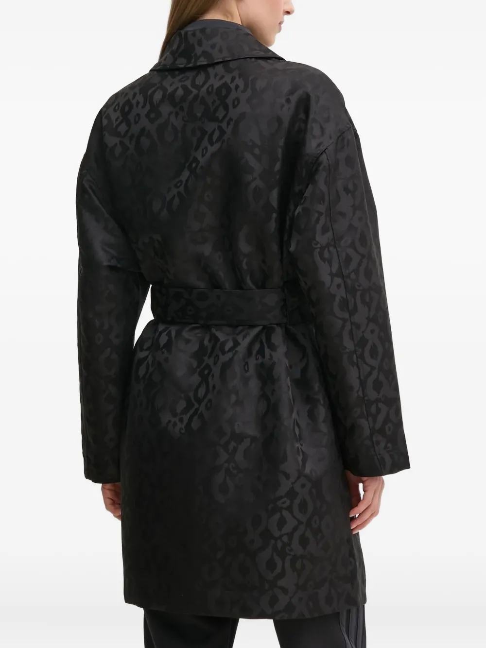 Ea7 Emporio Armani Jas met luipaardprint Zwart