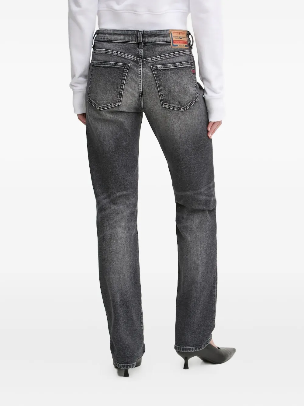 Diesel 1989 D-Mine 09l53 faded jeans | Straight-Leg Jeans | Image 2