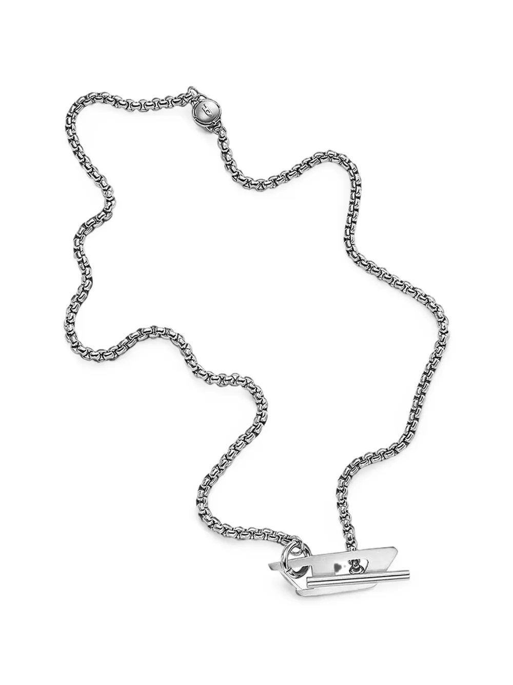 Diesel stainless steel chain necklace - Argento