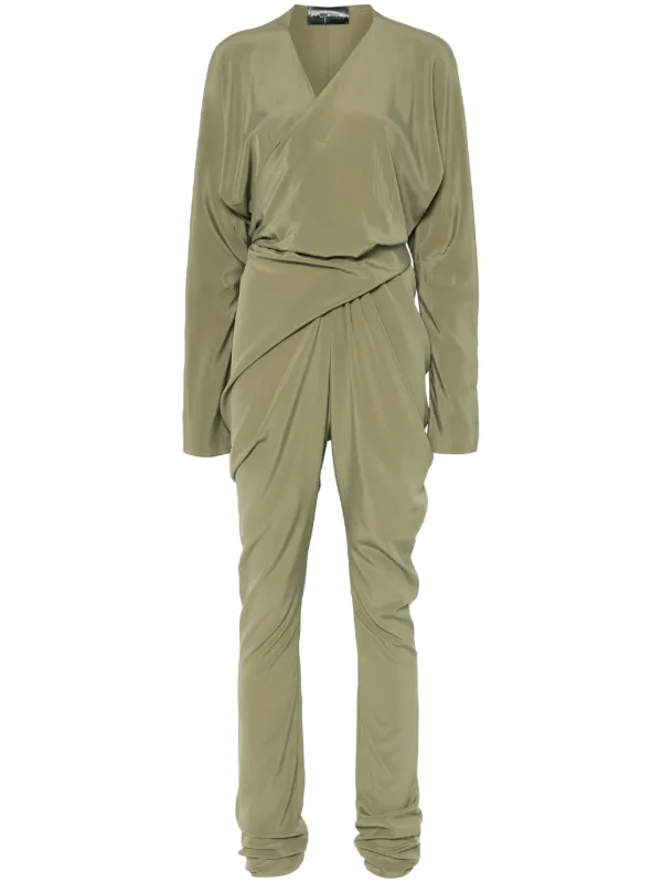 Cortana Serp Jumpsuit in Green