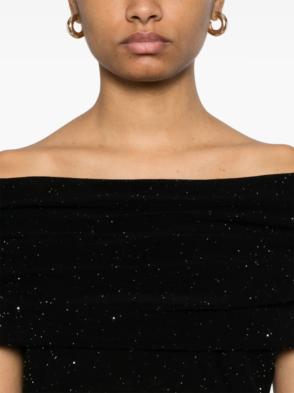 Shop Roberto Collina Sequined Top In 黑色
