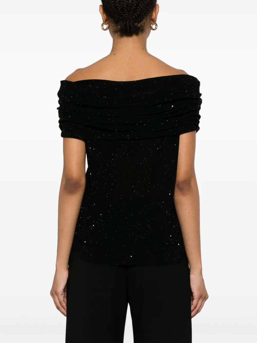 ROBERTO COLLINA SEQUINED TOP