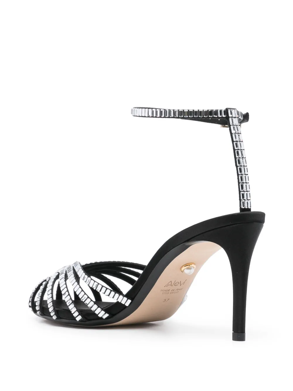 Alevì 80mm Penelope sandals Black