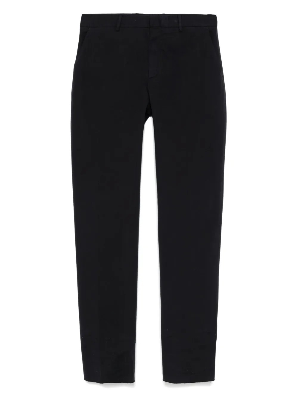 Zegna Chino met toelopende pijpen Blauw