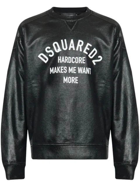 DSQUARED2 logo-print sweatshirt 