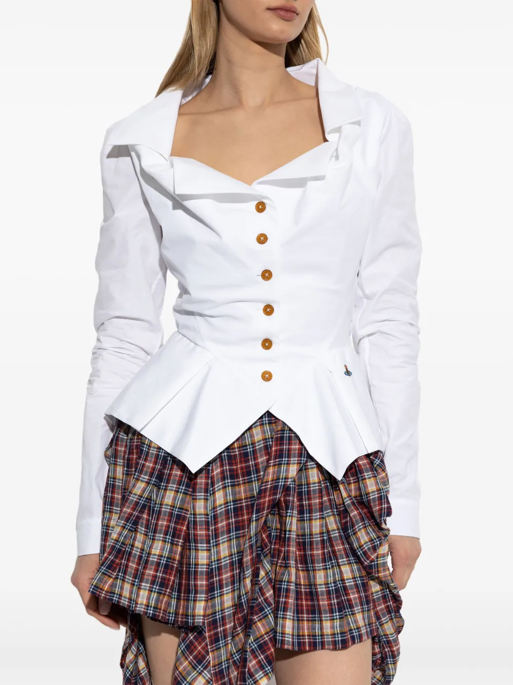 Vivienne Westwood Monday blouse Wit