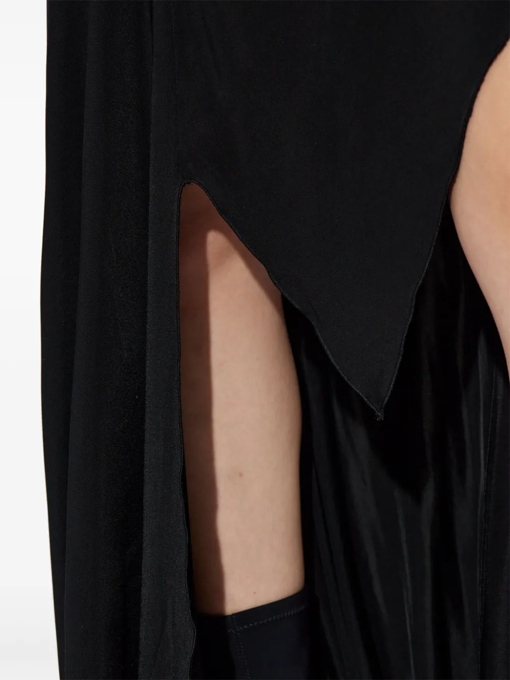 DSQUARED2 Gedrapeerde maxi-jurk Zwart