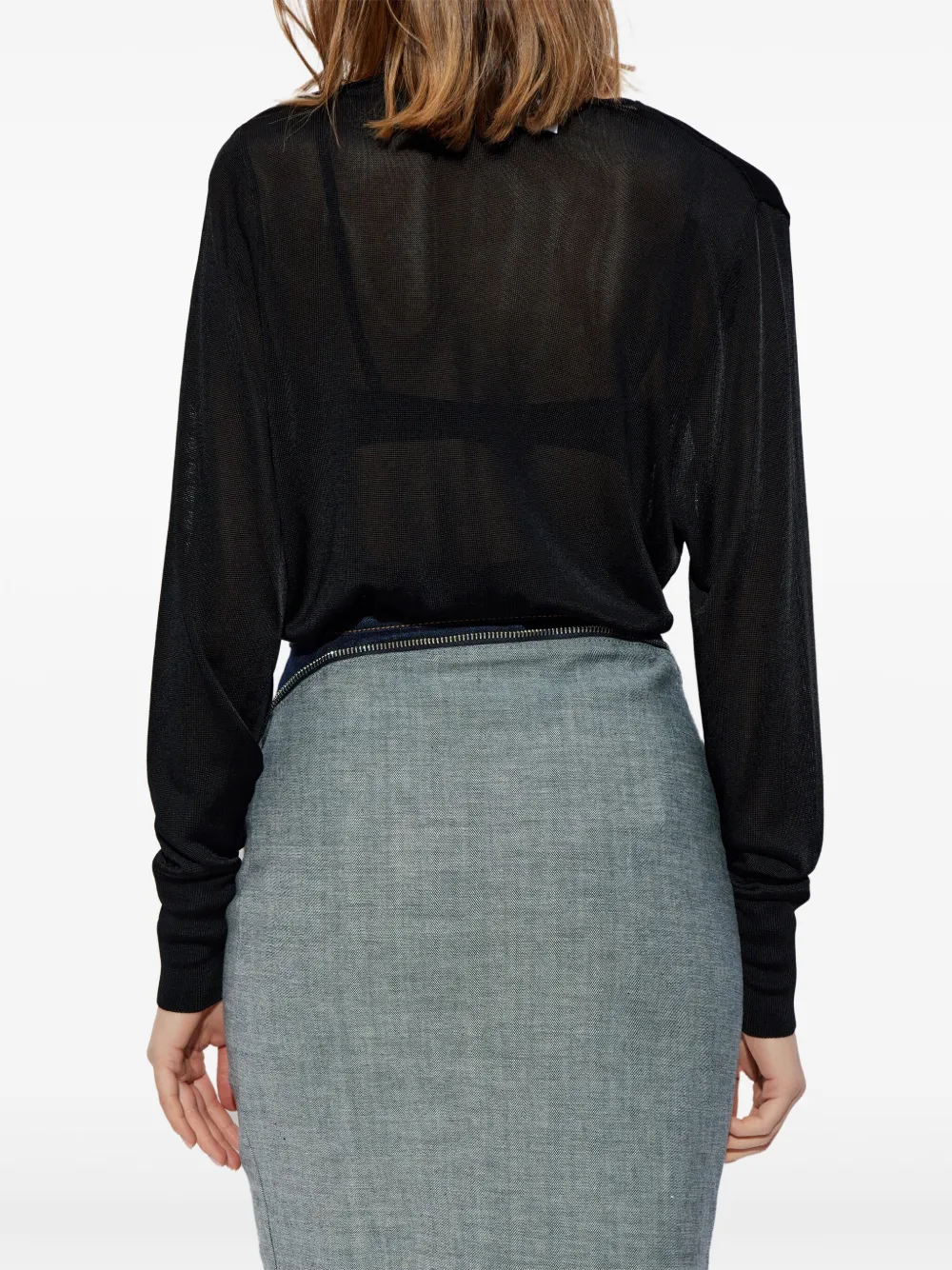 DSQUARED2 Wikkeltop Zwart