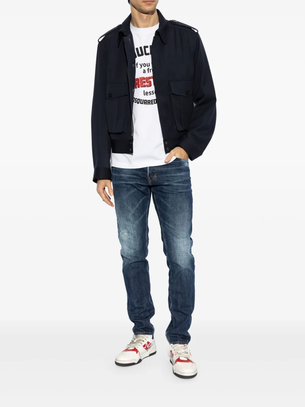 DSQUARED2 Bro jeans - Blauw