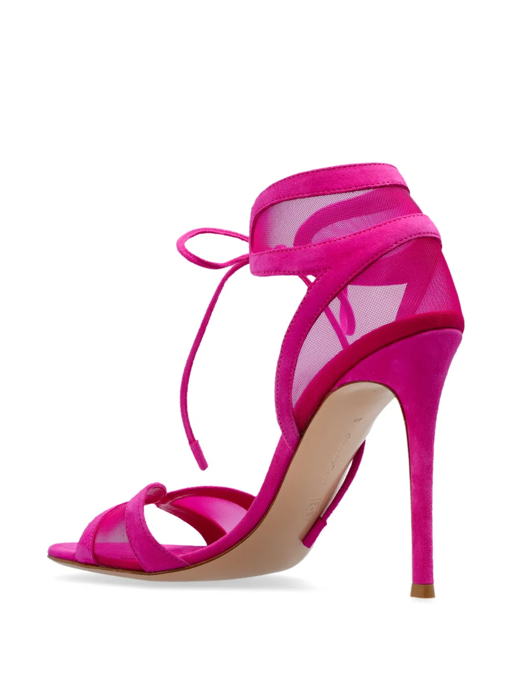 Gianvito Rossi Montecarlo sandalen Roze