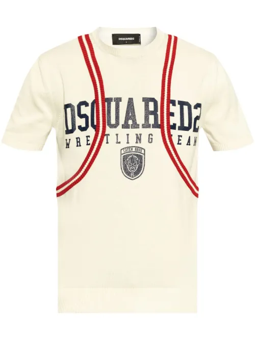 T-shirt à logo imprimé - DSQUARED2 - Modalova