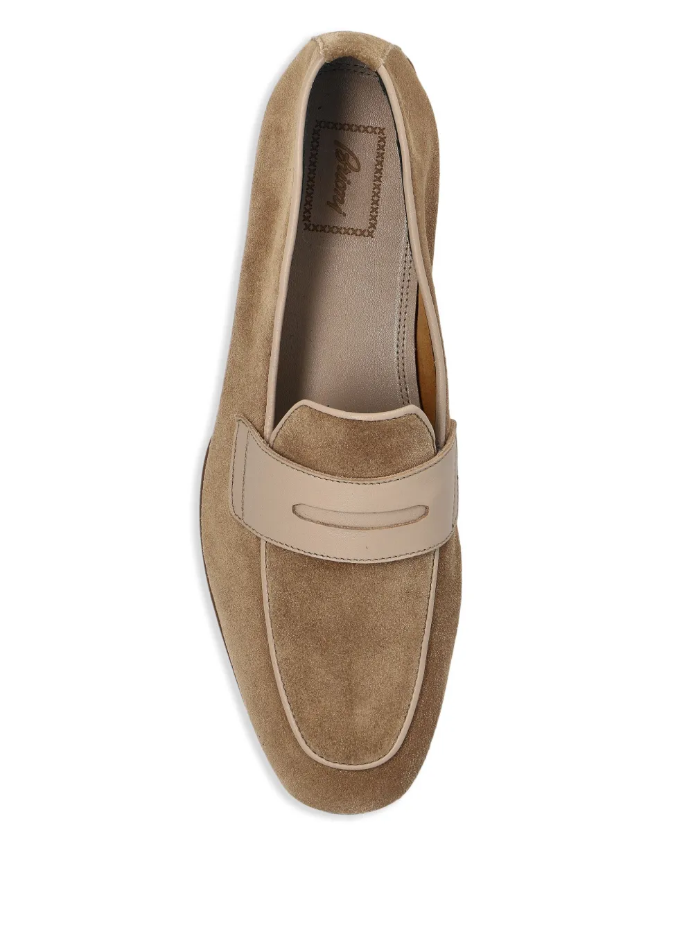 Brioni Monza loafers Neutrals