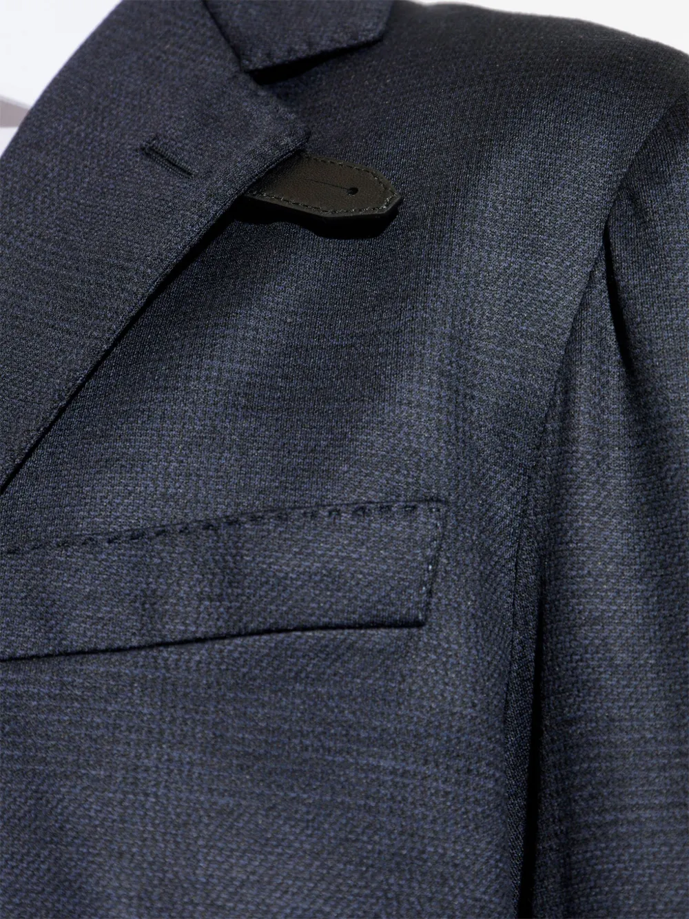 Brioni Wollen blazer Blauw