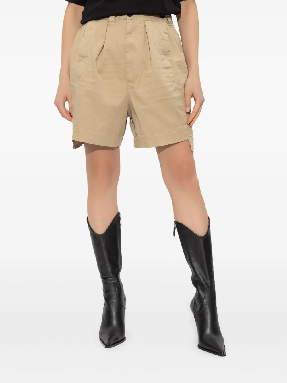 DSQUARED2 Katoenen shorts Bruin