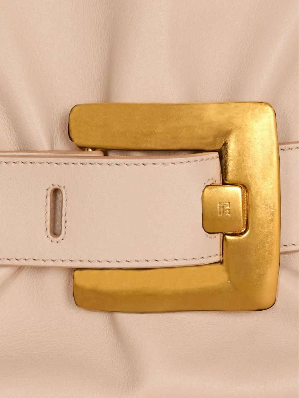 Balmain Anthem schoudertas Beige