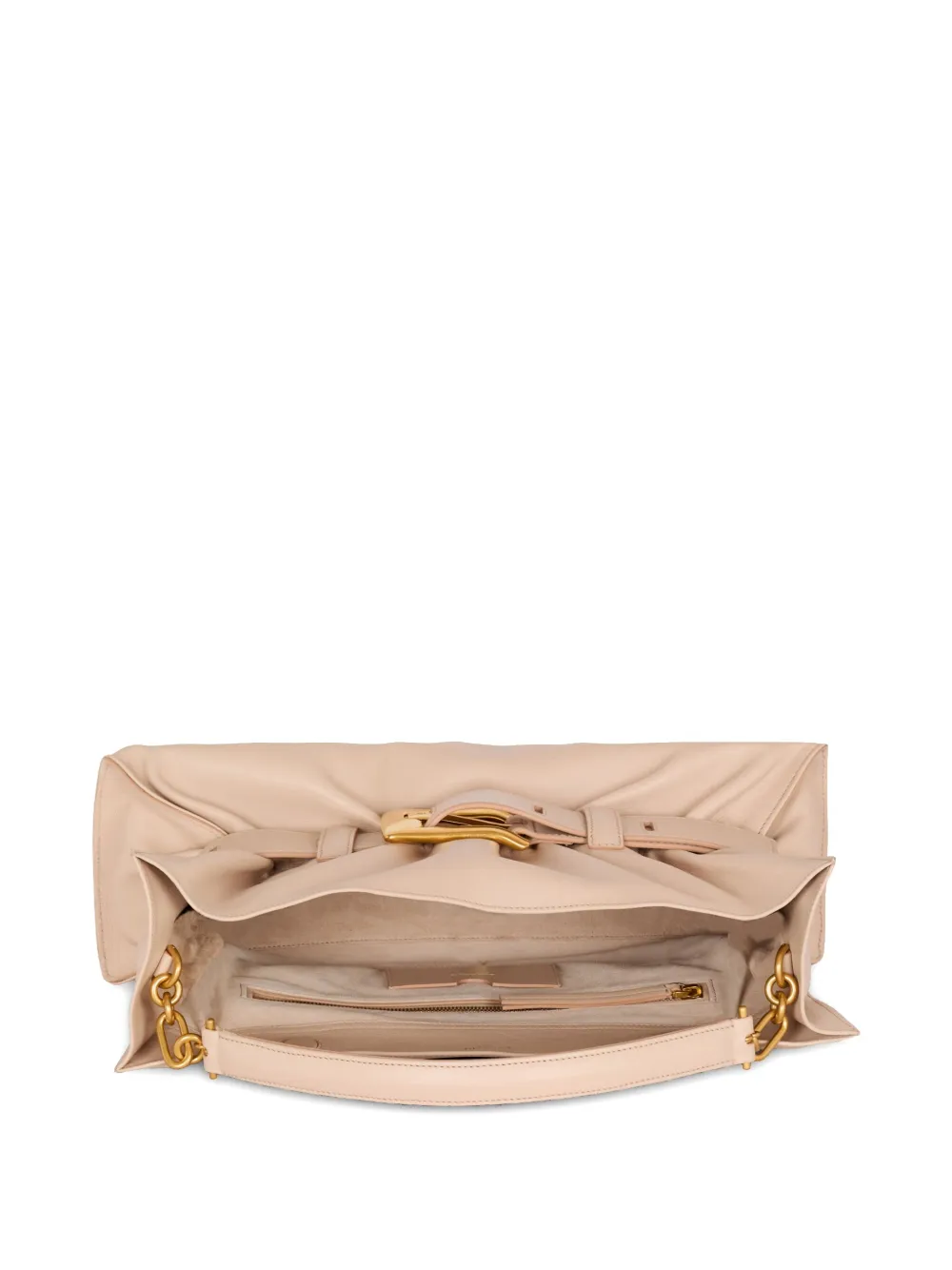 Balmain Anthem schoudertas Beige
