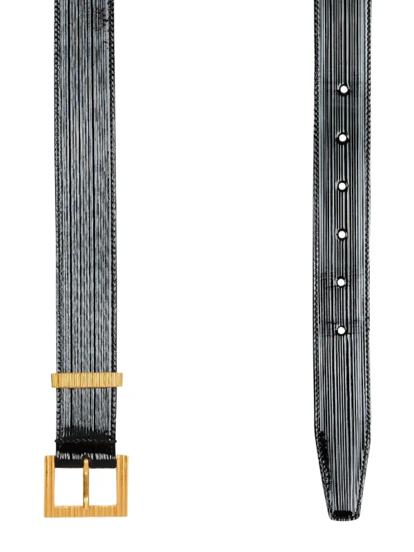 Balmain レザーベルト | ブラック | FARFETCH JP