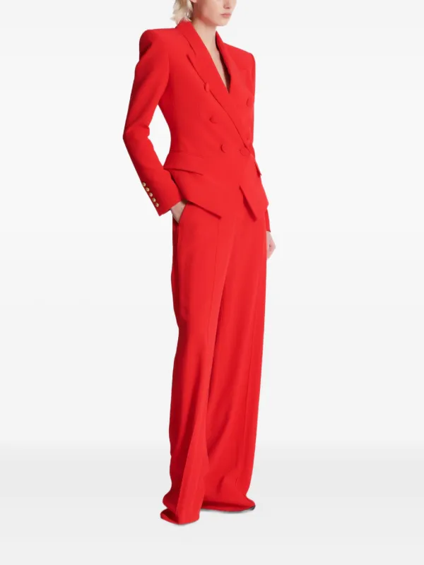 Balmain double-breasted Blazer | Red | FARFETCH
