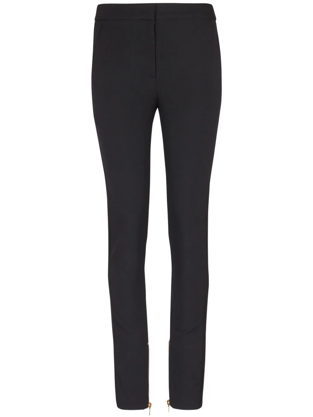 Balmain Slim-fit broek met rits Zwart