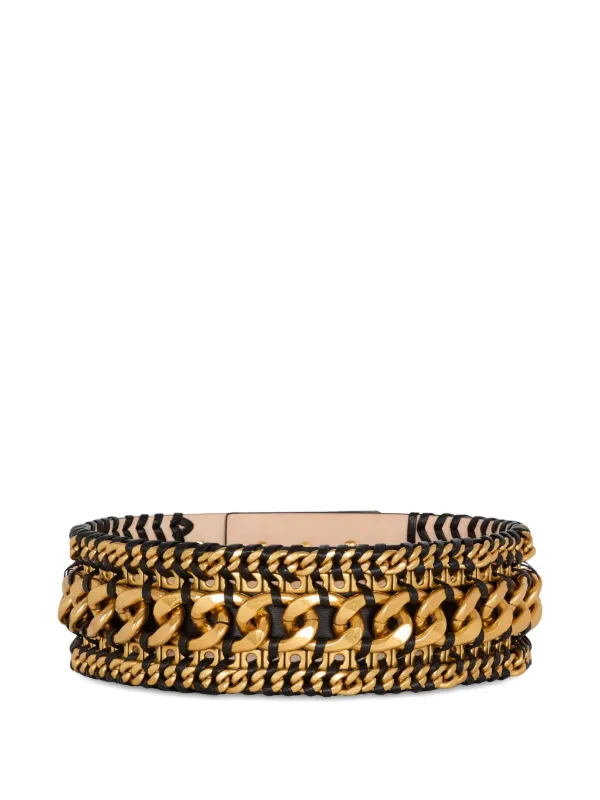 バルマン レザーベルト Balmain レザーベルト | ブラック | FARFETCH JP