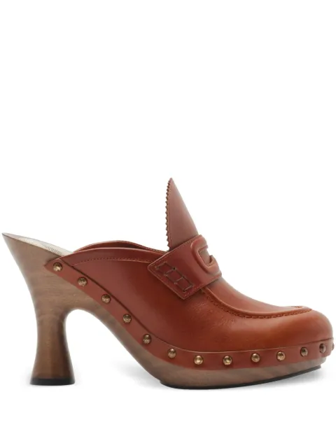 Burberry 111mm Potter mules 
