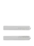 Burberry Logo hair clips - Silver