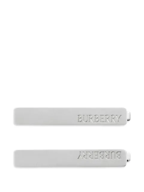 Burberry Logo hair clips