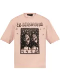 DSQUARED2 graphic-print T-shirt - Pink