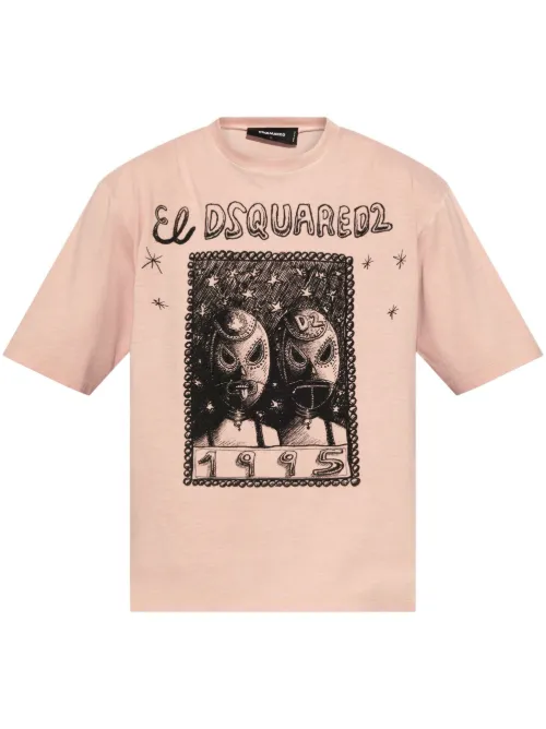 T-shirt à imprimé graphique - DSQUARED2 - Modalova