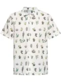 PS Paul Smith floral-print shirt - White