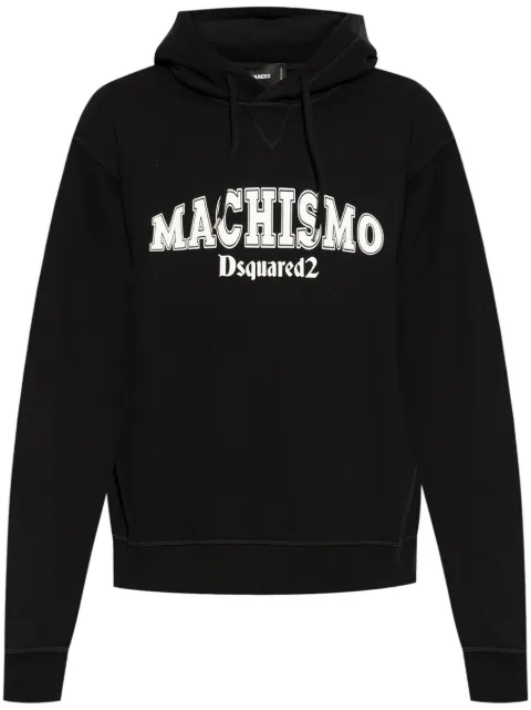 DSQUARED2 logo-print hoodie 