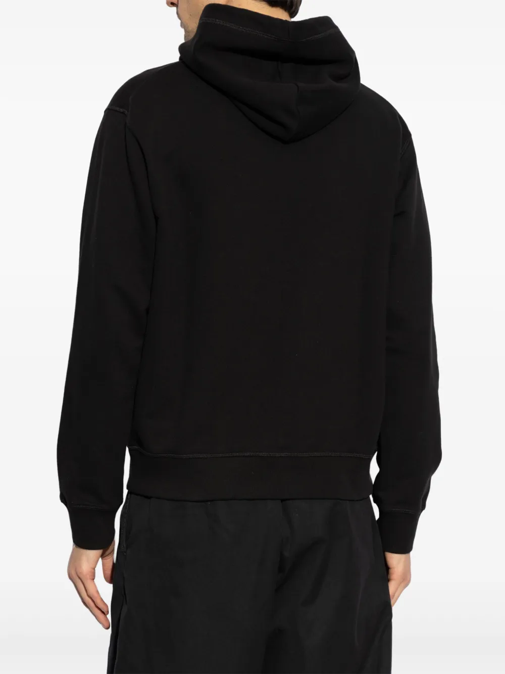 DSQUARED2 Hoodie met logoprint Zwart