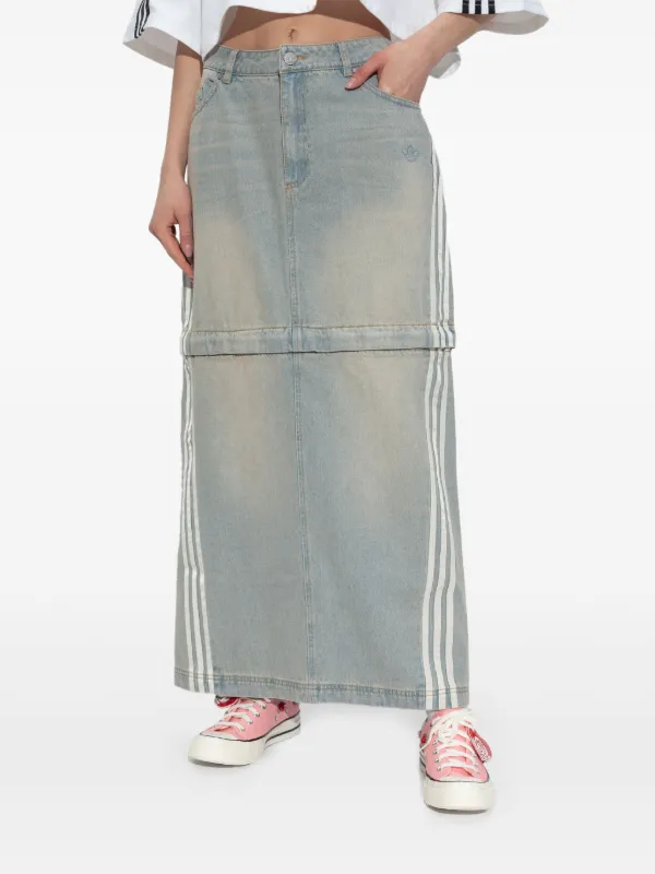 【ADIDAS】Adilenium シーズン Season 3 Two-In-One Denim Skirt adidas Adilenium Season 3 Two-In-One Denim Skirt | REVERSIBLE